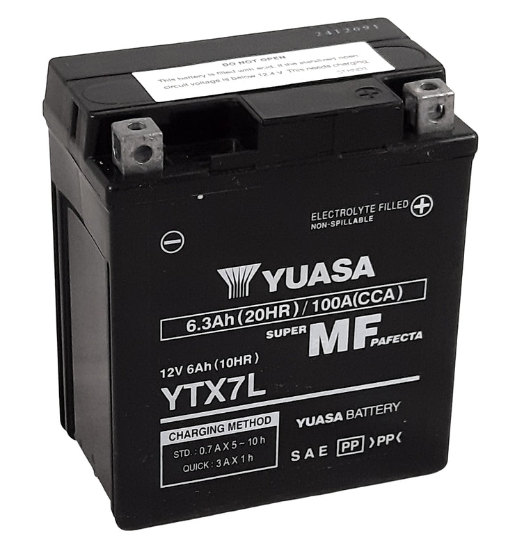 Yuasa mit B -Batteriewartungsfreie Fabrik aktiviert - ytx7l FA