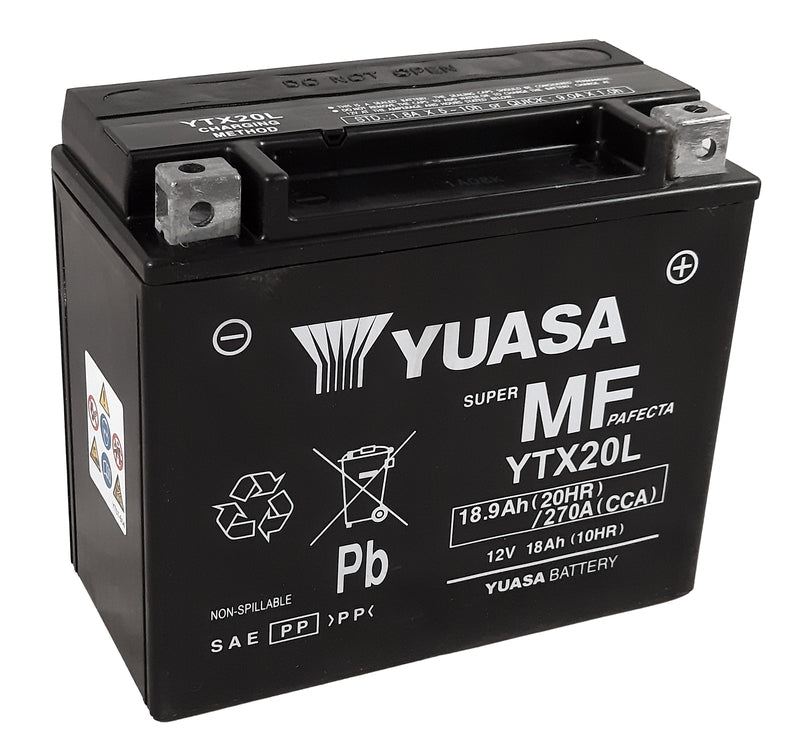 Yuasa -Wartung -freie Werksfabrik -fähige Batterie -YTX20L -fa