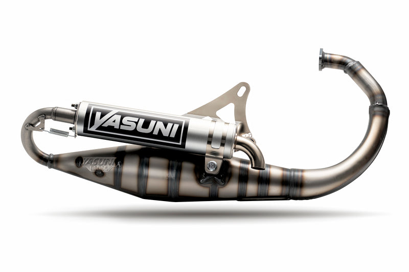 YASUNI Carrera 10 Exhaust Aluminium - Minarelli Vertical TUB317-2