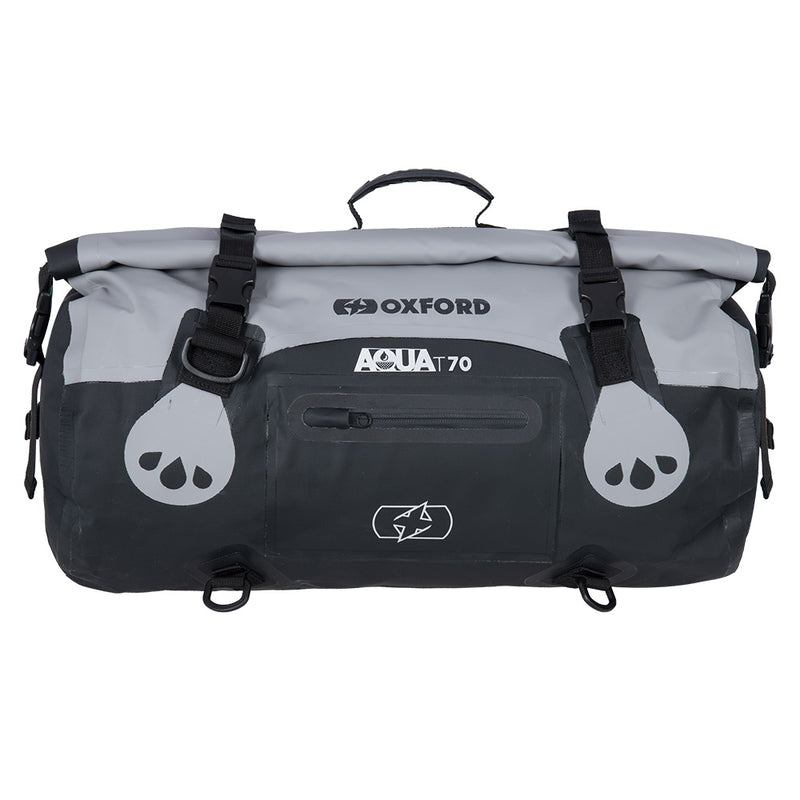 Oxford Aqua T-70 Rollbeutel Grau/Schwarz 70L OL483