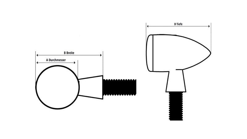 HighSider Apollo LED-Indikator/Positionlicht 204-172