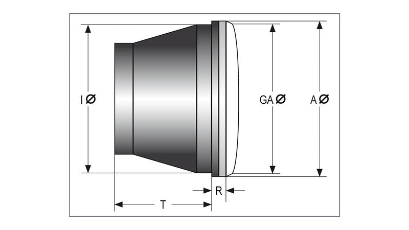 Highsider Jackson LED Haupt -Scheinwerfereinsatz - 5 3/4 ”226-016