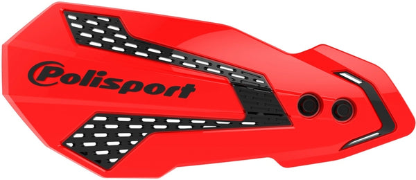 Polizeisport MX Flow Handguards Rot / Schwarz - Honda CRF450R / RX 8308200023