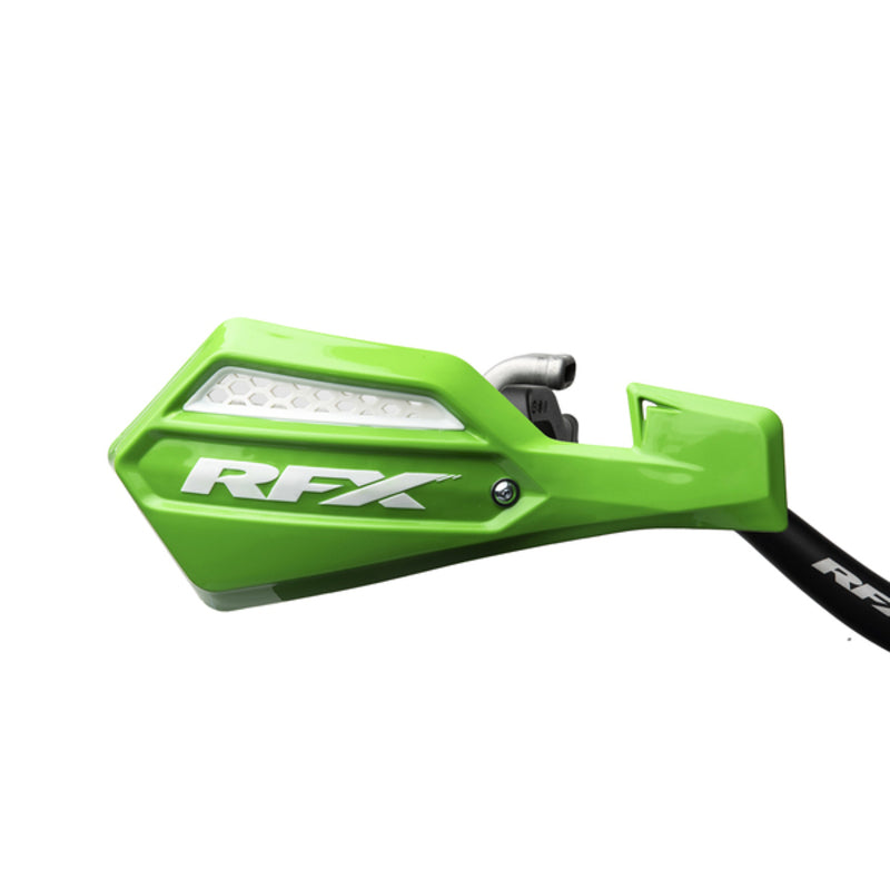 RFX 1 Series Handguard (Green/White) Including Fitting Kit FXGU3010055GN