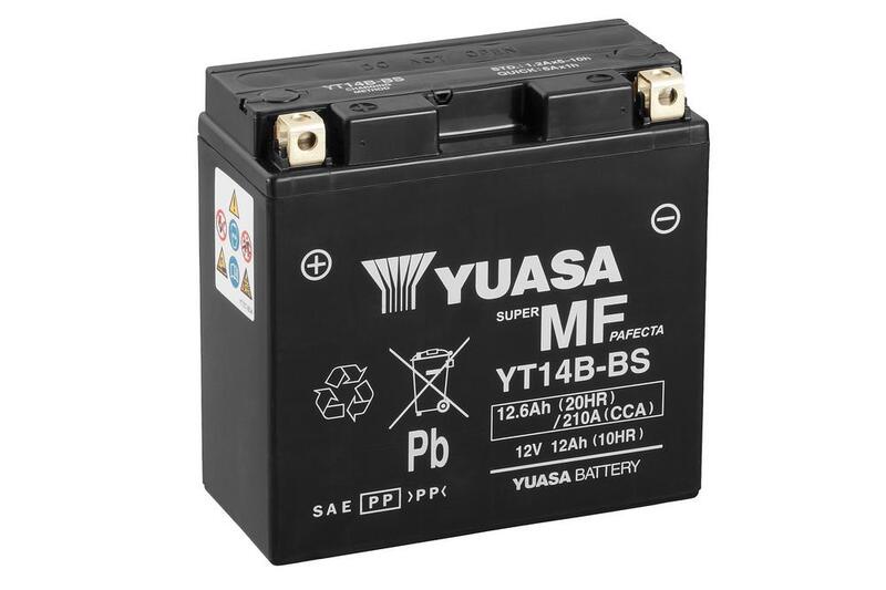 Yuasa mit B -Batteriewartungsfreie Fabrik aktiviert - yt14b FA