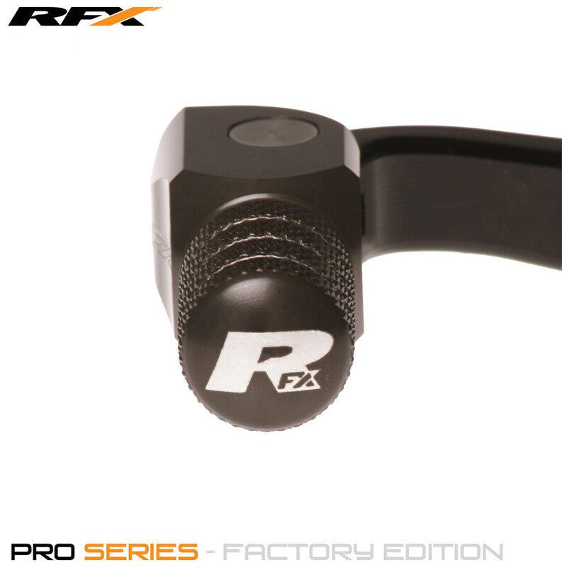 RFX Flex+ Factory Edition Gear Pedal (Black/Hard Anodised Titan) - KTM SX/EXC/TPI 250/300 FXGP5120099HA