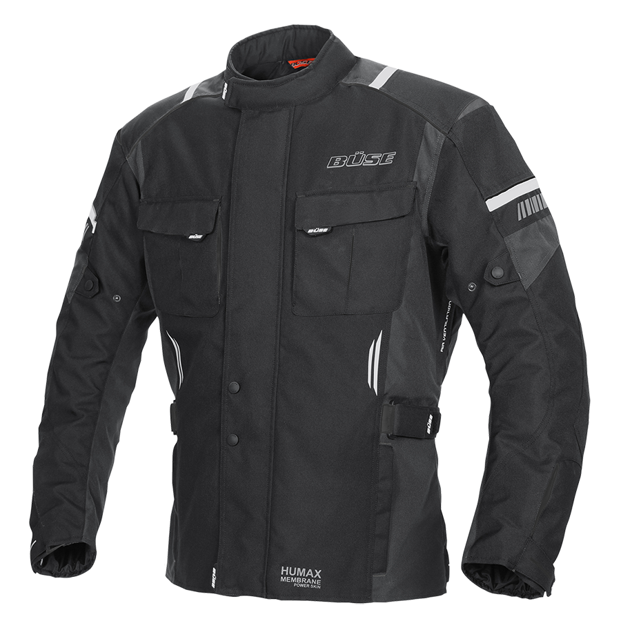 Buse Textile MC Jacke Breno Pro Schwarz