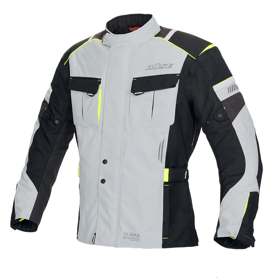 Buse Textile MC Jacke Breno Pro Schwarz /Grippe (Kopie)