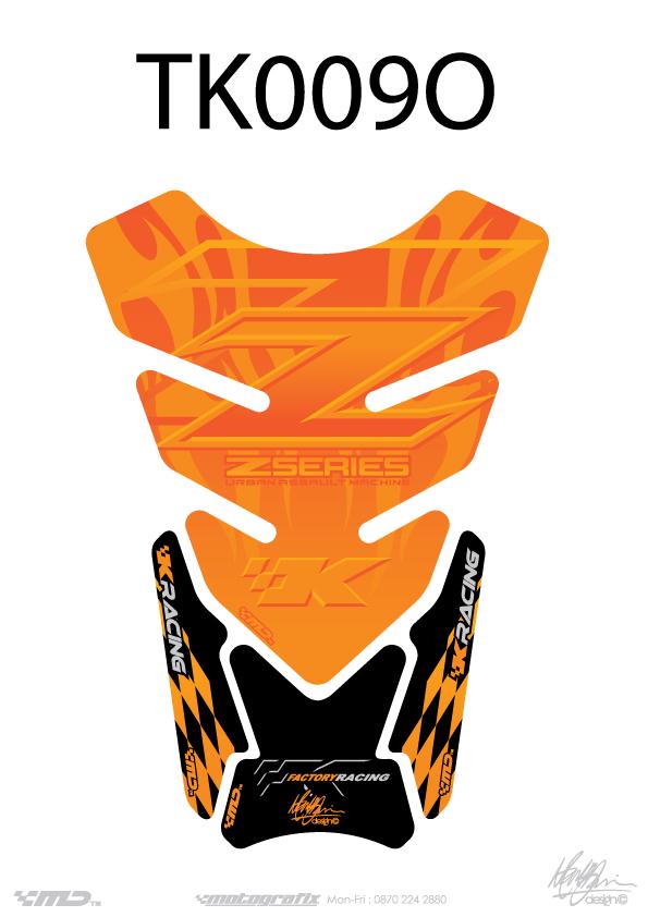 Tankschutz Quadra-universaler Orange