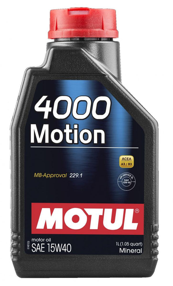 Motul 4000 Motion 15W40 1L (12pcs/cardboard)