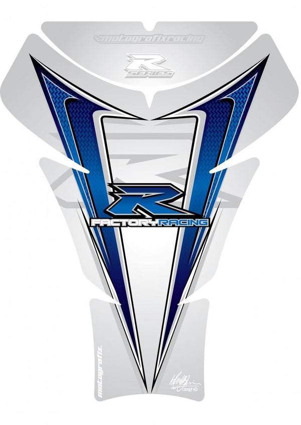 Tankschutz 05-08 GSXR1000/06-15 GSXR600 750 Silber/Whit