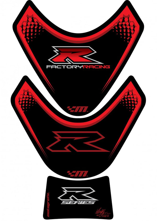 Tankschutz 09-15 GSXR1000Black/Rot