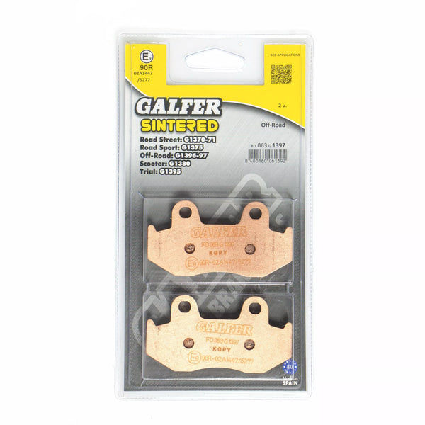 Galfer Brake Pad Sintered ATV FD063G1397