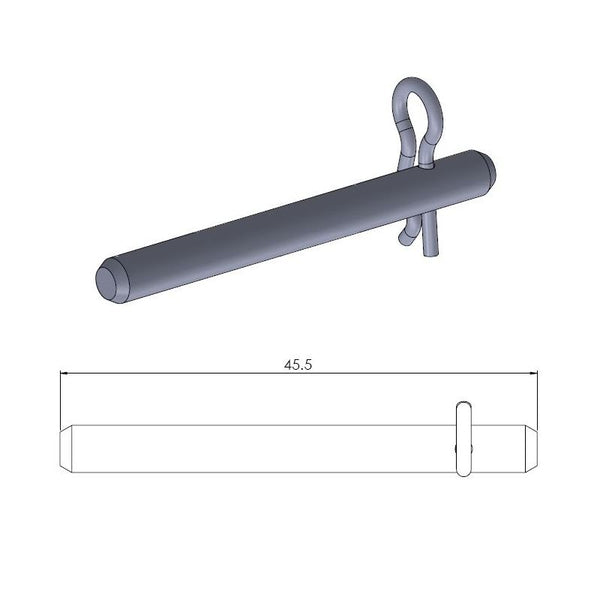 Moto-Master-Bremsbelag Pin 213035