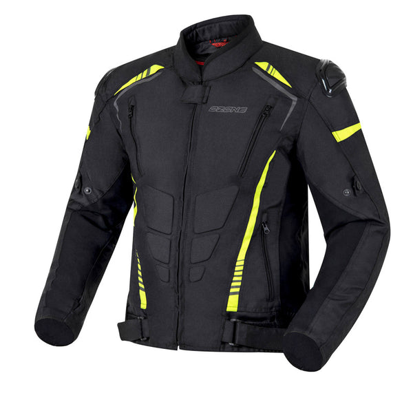 Ozon Textile MC-Jacket-Puls Schwarz /Grippe