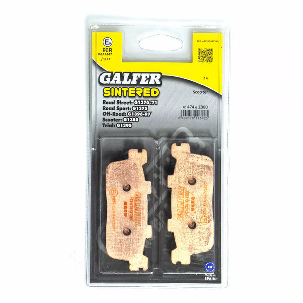 Galfer Bremsbelastung Sintered Scooter FD474G1380