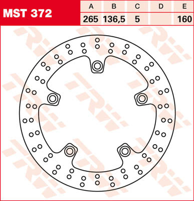 TRW -Rotor TRW MST372 MST372