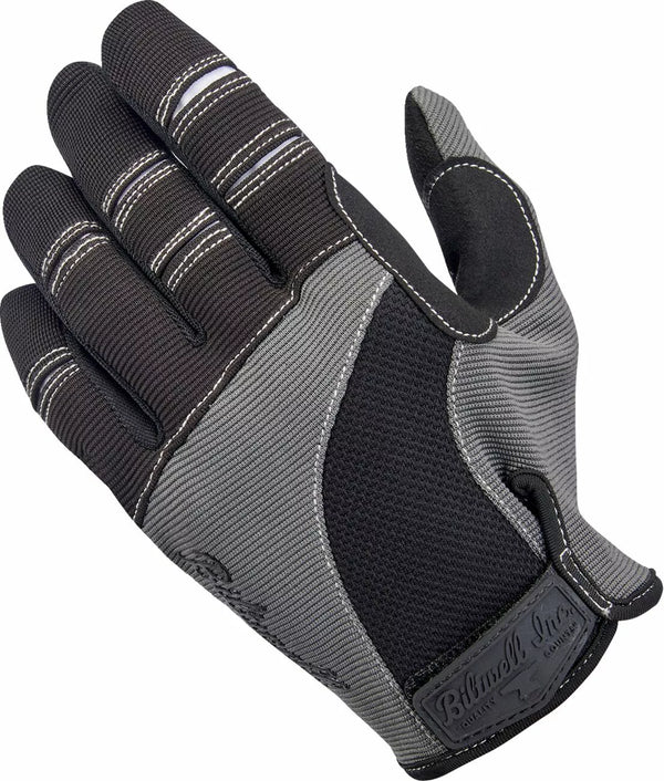 Biltwell Handschuhe Moto Gry/Blk LG 1501-1101-004