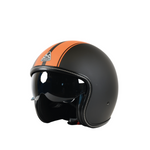 Bayard Open MC Helmet XP-18 S Black /Orange