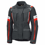 HEIDE DAM Textile MC Jacke 4-Touring II Schwarz /Rot