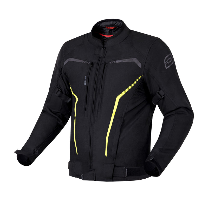 Ozon Textile MC-Jacket Delta IV Schwarz /Grippe