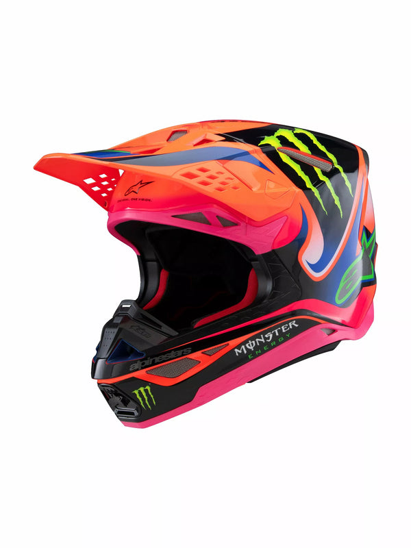 Alpinestars (MX) Helm S-M10 Dearge oder/PU/PK x 8300525-433-XL