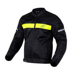 Ozone textile mc-jacket dart black /flu