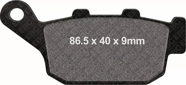 EBC BREAKPAD VEE SEMISNTRD FA496V