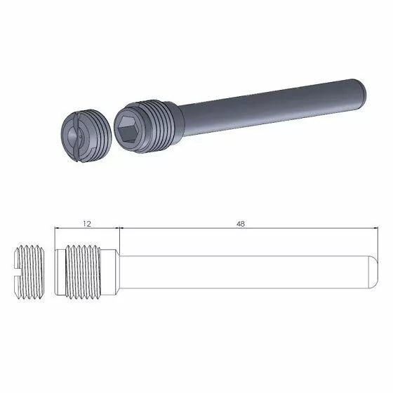 Moto-Meister-Bremsbelag Pin 213028