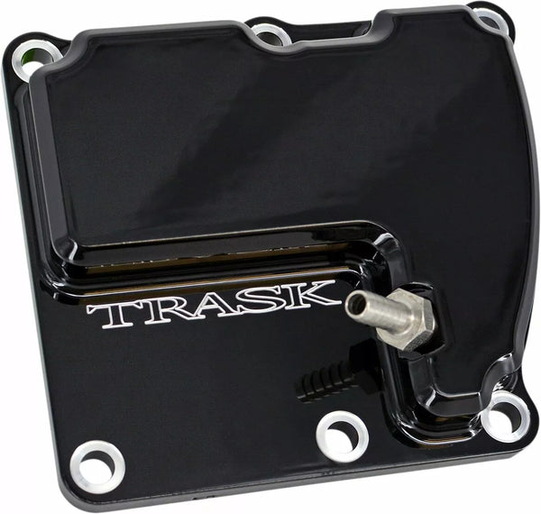 Traskabdeckung Trans entlüftet M8 BLK TM-20141BK