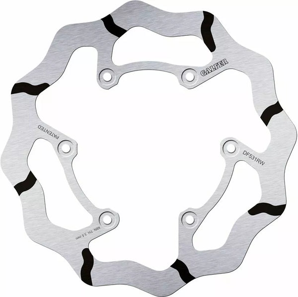 Galfer -Bremsscheibe fixierte Welle rillte DF531RW