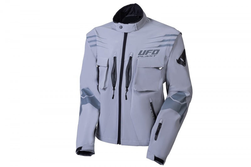 UFO Cross Jacke Taiga Grey