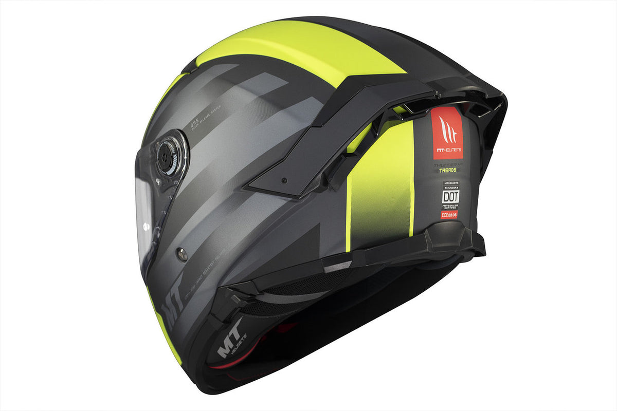 Mt Helmets Integral MC Helmet Thunder 4 SV TREADS D3