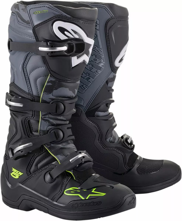Alpinestars (MX) Boot Tech5 BK/GY/YL FL 10 2015015-1055-10