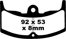 EBC BREAKPAD FA SOOHEN BIORIK FA080