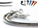 Speedbrakes Aviation Bremsschlauch Kohlenstoff/Blau Banjo 300447