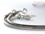 Speedbrakes Aviation Bremsschlauch Edelstahl/Silber Banjo 3007090