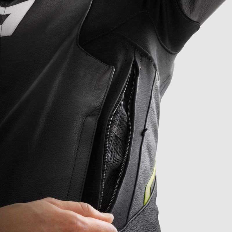 Rebelhorn MC-Skin Jacket Veloce Black /Flu