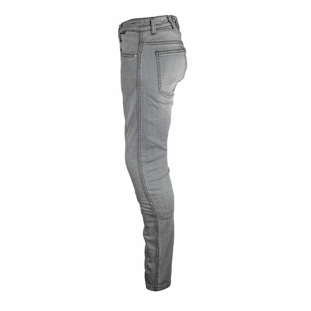 GMS Lady Kevlar Mc-Jeans Rassel Grau