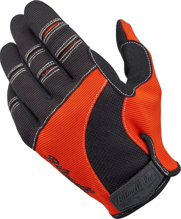 Biltwell Handschuhe Moto org/blk MD 1501-0106-003