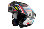 MT Helmets Openable MC Helmet Atom 2 Sv Blast A0 Pearl