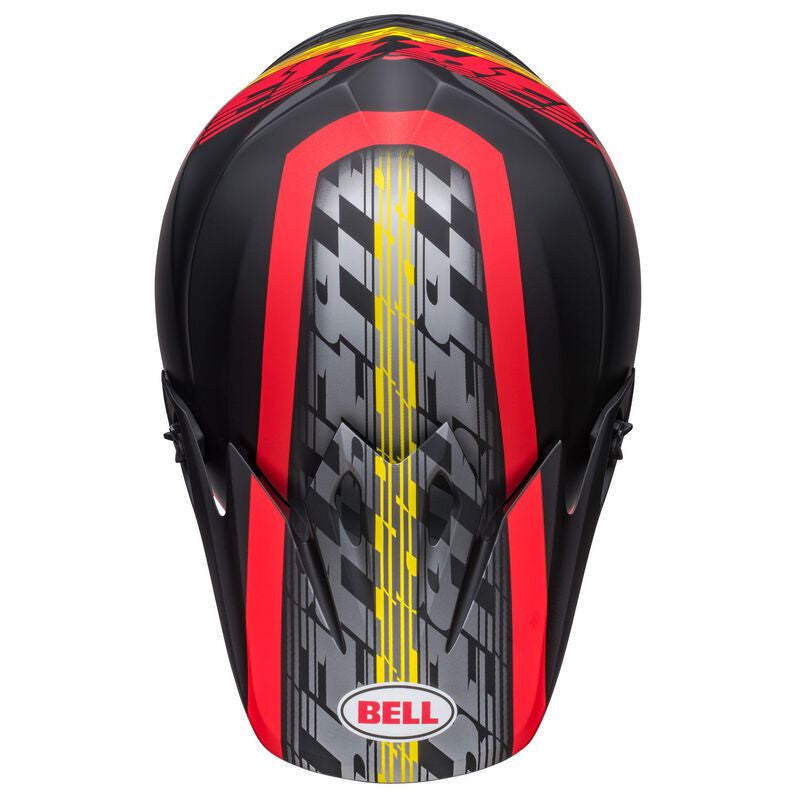 Bell Cross MC Helm MX-9 MIPS Schwarz /Rot