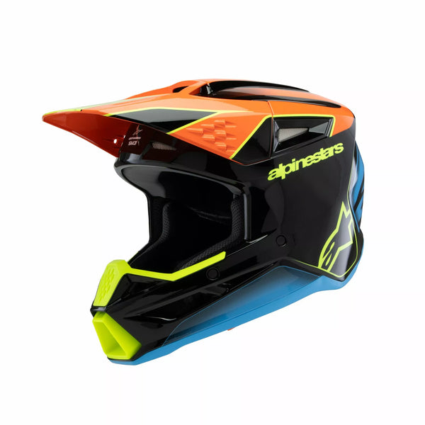 Alpinestars (MX) Helm YTH SM3 Fray BLK/OR/YL 8301725-1455 SYS