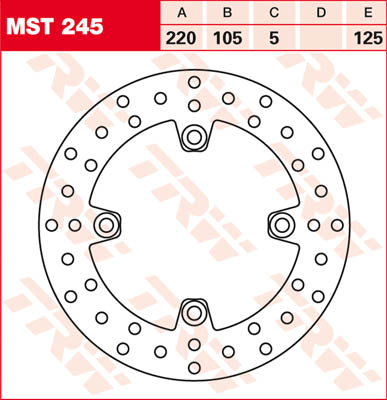 TRW -Rotor TRW MST245 MST245
