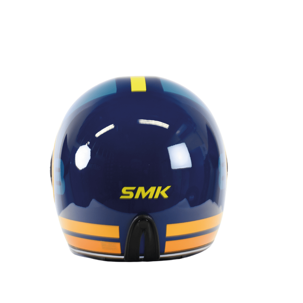 SMK Integral MC Helm Retro Ranko Blue /Orange