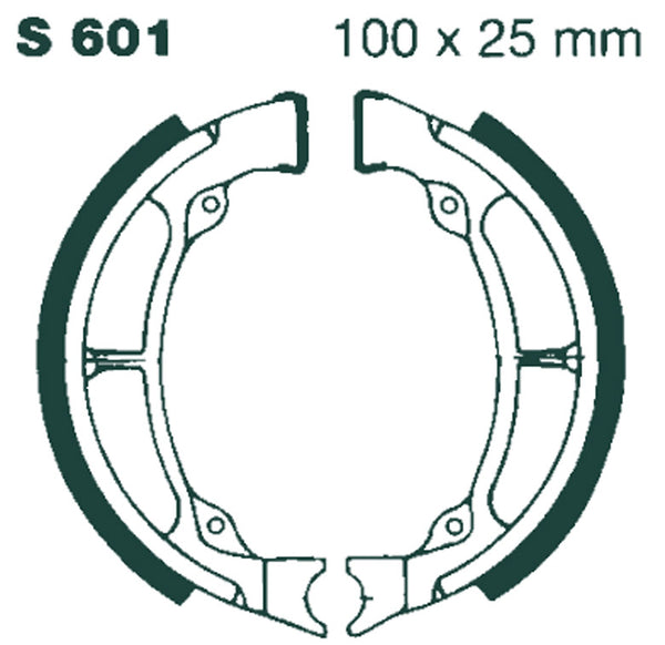 EBC BRAKE SHOE default S601