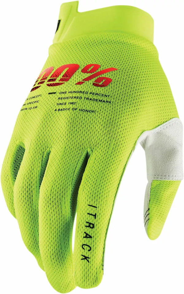 100% GLOVE ITRACK F YL XL 10008-00013