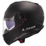 LS2 Öffnen MC Helm Strobe II Schwarz