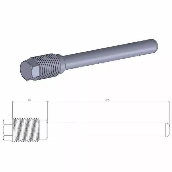 Moto-Master-Bremsbelag Pin 213020