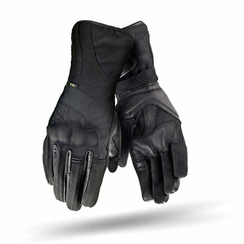 Shima Dam Mc-Handschuhe Wasserdicht Unica Schwarz 